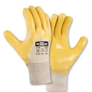 texxor® nitril handschuhe strickbund